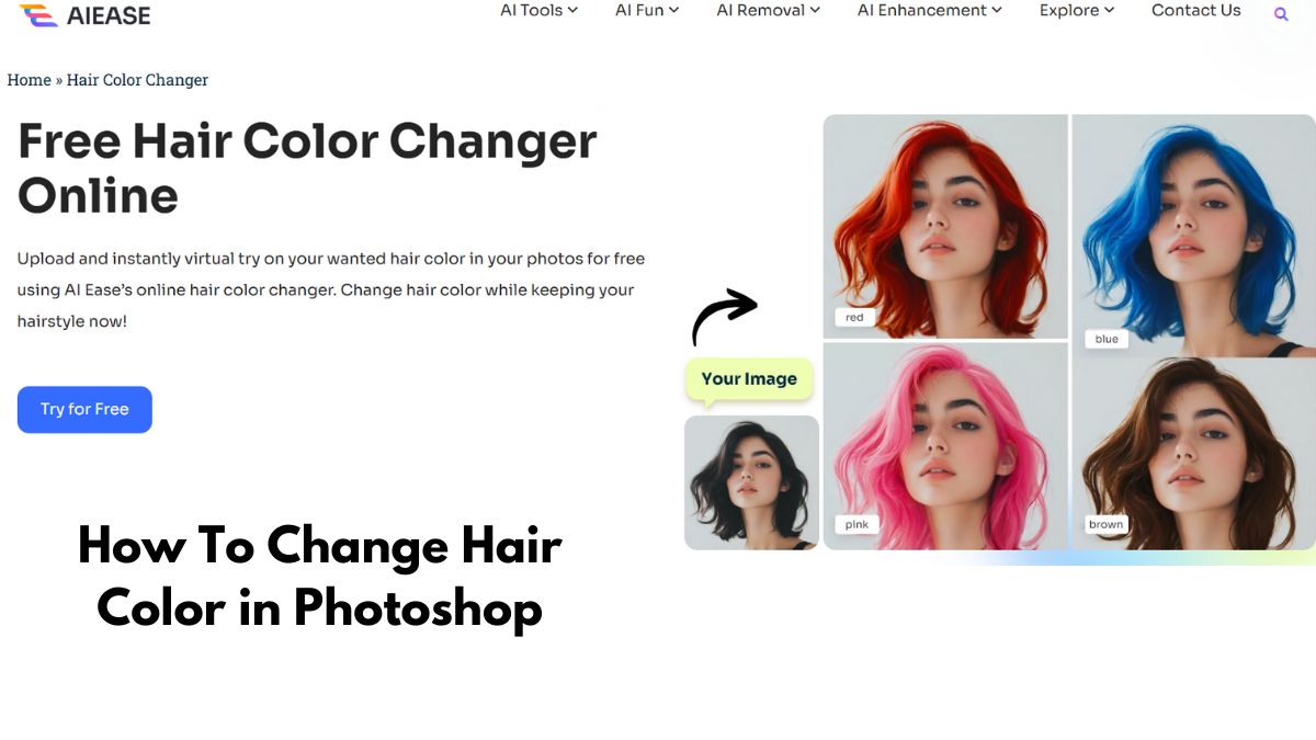 How To Change Hair Color in Photoshop