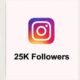 is 25k instagram follower good